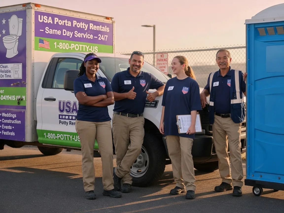 Porta Potty Rental company in Rushford, NY